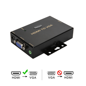 JideTech HDMI至VGA KVM开关转换器，带3.5毫米音频支持1080P，适用于电脑笔记本电脑显示电脑Mac投影仪 - Product Image 6
