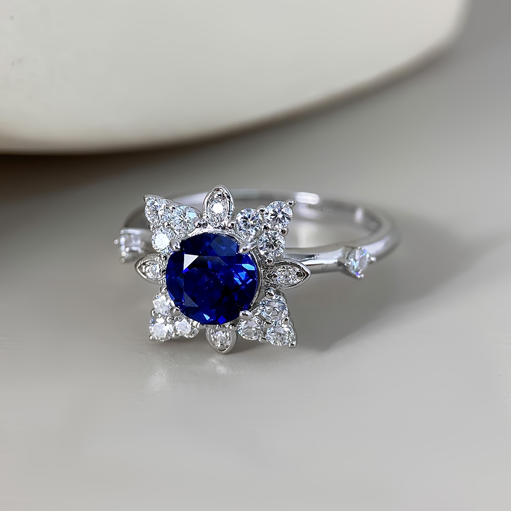 Argent/Bleu