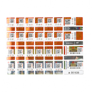 Código Qr personalizado de alta calidad, etiqueta de seguridad con código de barras a prueba de manipulaciones - Product Image 6
