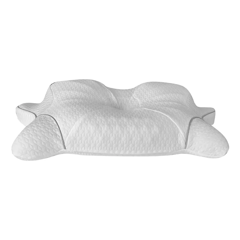 Oreiller ergonomique pour dormeur latéral avec oreiller cervical en mousse à mémoire de forme pour soulager les douleurs du cou et des épaules