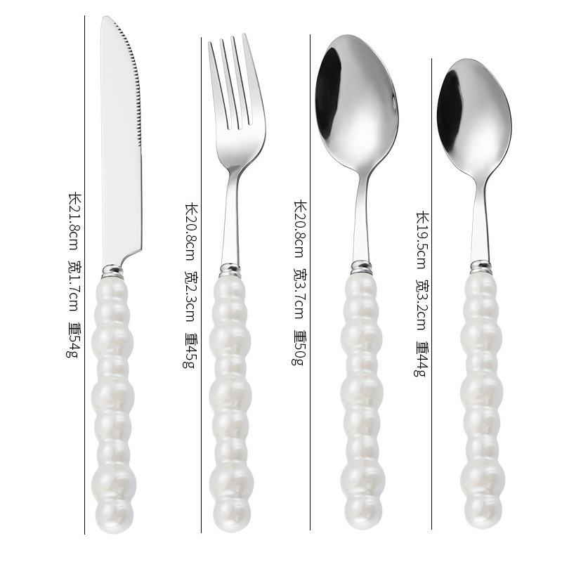 silver 4pcs set
