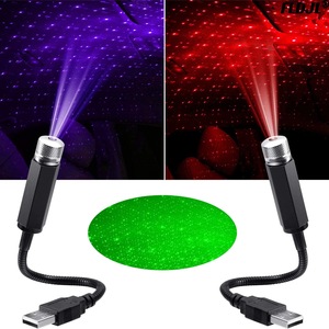 Modern <strong>Mini</strong> <strong>LED</strong> <strong>Star</strong> Light USB Car Laser Projection Flash Stage Light Battery Powered Atmosphere Light for Bedroom Cross-Border - Product Image 3