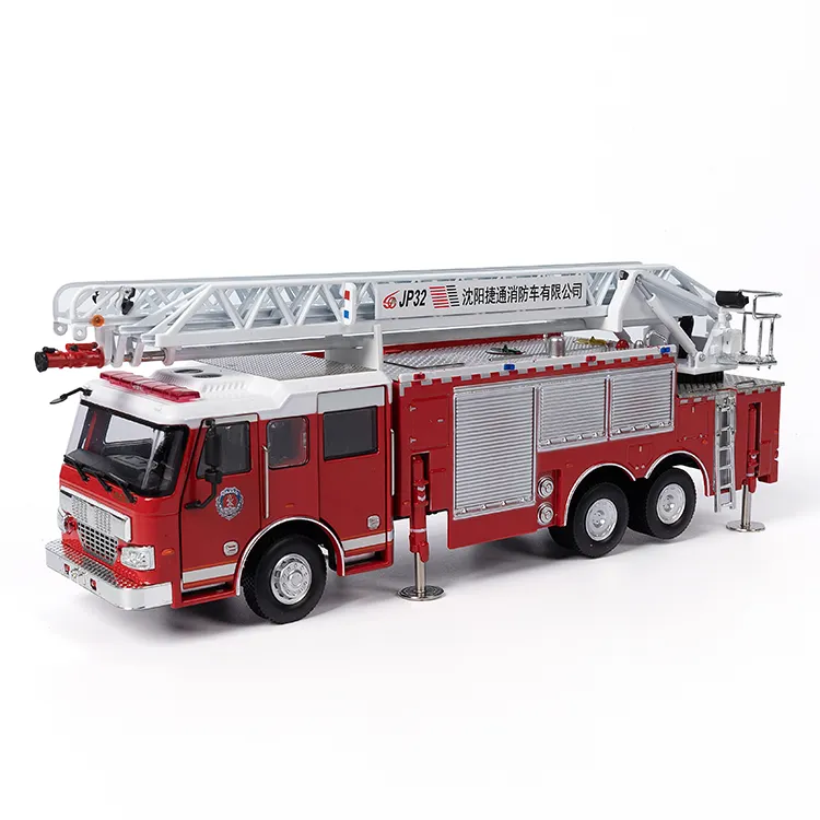 Scala di camion antincendio per auto modello pressofuso personalizzata 1:43