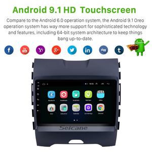 9 Inch Android 11.0 Touchscreen with USB WIFI Support SWC 1080P for Ford <strong>Edge</strong> 2013-2017 <strong>Radio</strong> GPS Navigation <strong>System</strong>