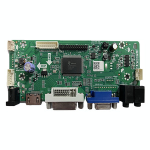 Placa controladora LCD compatible con VGA DVI Resolución de soporte de entrada 1920x1200 FHD LVDS Pantalla de señalización digital Panel LCD