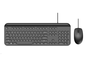 Factory Mouse <strong>Keyboard</strong> Combo Factory Wired Cute Keycaps Wired <strong>Keyboard</strong> for Computer - Product Image 6
