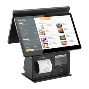 All-in-One Pos Tela Dupla 4GB 2GB Pos Terminal Caixa Dispositivo Estável Pos Hardware para Lojas