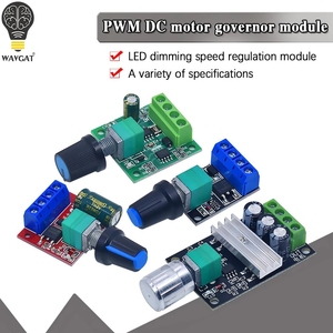 DC 1,8 V-35V 2A 3A 5A 10A 30W 80W 90W PWM Motor drehzahl regler Niederspannungs-Motor drehzahl regler PWM Einstellbares Antriebs modul