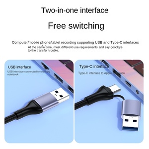 อุปกรณ์บันทึกเกม4K HDMI เป็น USB 3.0/Type-C การ์ดจับภาพสำหรับการสตรีม/สวิตช์/PS3/PS4/YouTube/XBOX/กล้อง/PC/OBS - Product Image 2