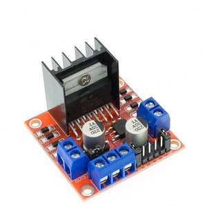 L298 neues Dual-H-Brücke-Schrittmotor-Antriebssteuerungsplatine-Modul L298N für Arduino Schrittmotor intelligenter Autoroboter
