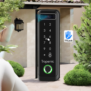 Tuya ระบบควบคุมการเข้าถึงระบบ Wifi Tuya ระบบควบคุมการเข้าถึงด้วยลายนิ้วมือและ RFID พร้อมปุ่มกดอัจฉริยะปรับแต่งโลโก้ได้ - Product Image 2