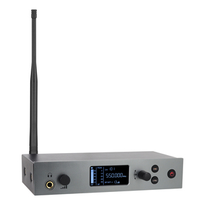 ERZHEN iki kanal izleme ses kulaklık mikrofon kablosuz kulak monitörler profesyonel sistemi G4 - Product Image 6
