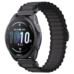 Listensmart海洋尼龙表带22毫米26毫米华为GT5/4/3 <span class=keywords><strong>Garmin</strong></span> <span class=keywords><strong>Fenix</strong></span> 7XPro/5X/8运动弹性编织智能手表带