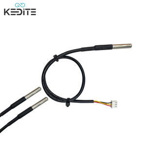 Sensor de temperatura de cadena de frío de alta precisión DS18B20 sensor de temperatura digital Acero inoxidable IP68 sonda impermeable