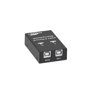 FJ-2UM Mini USB2.0 2-in-1 out2ポート共有スイッチFjgearビデオスプリッターおよびコンバーター2コンピューター1プリンターデスクトップコントローラー - Product Image 3