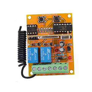 12v wireless 2 kanal fernbedienung schalter fernbedienung empfänger tor öffner - Product Image 2