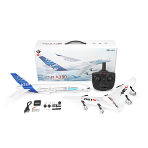 A120エアバスA380モデルリモコンプレーン2.4G 3CHEPP固定翼RC飛行機RTFRCWingspanおもちゃ - Product Image 4
