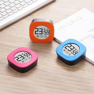 Timer da cucina portatile in plastica con Display LCD allarme conto alla rovescia alimentato da batterie di tipo comune - Product Image 3
