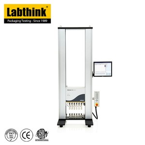 Universal prüfmaschine 10kN 6-Stationen-Prüfmaschine für flexible Materialien für die Zug festigkeit prüfung