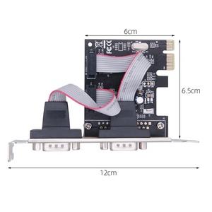 RS232 9-pin Port Desktop Computer <strong>PCI</strong>-e Serial Expansion Card - Product Image 4