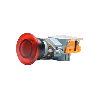 Acil durum anahtarı/basma düğmesi kilitleme 16mm anlık basma düğmesi anahtarı - Product Image 5