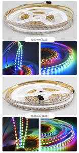 3mm 2812B Programmable Built-in IC Programmable Atmosphere Full-color <strong>Running</strong> Light Strip