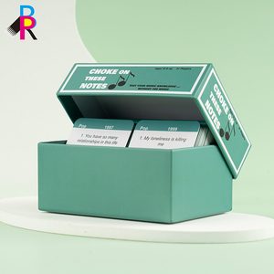 工厂中国OEM设计150对话入门问题活动定制印刷游戏卡 - Product Image 2