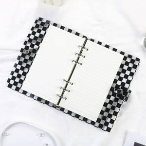 Nueva Carpeta de tablero de ajedrez Simple Ins Style Notebook Book Desmontable Alto Nivel de apariencia Diario - Product Image 4