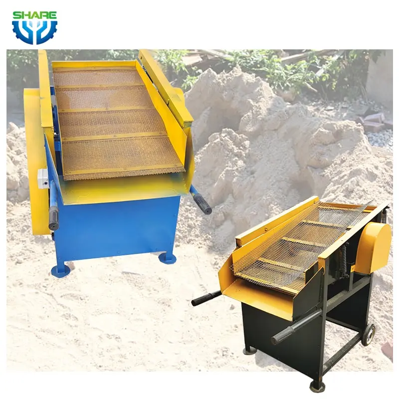 Mini Sand and Stone Separator Sand Vibrating Sieve Machine