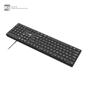 El mejor teclado de negocios óptico barato USB 104 teclas Teclado ergonómico con cable para escritorio - Product Image 4