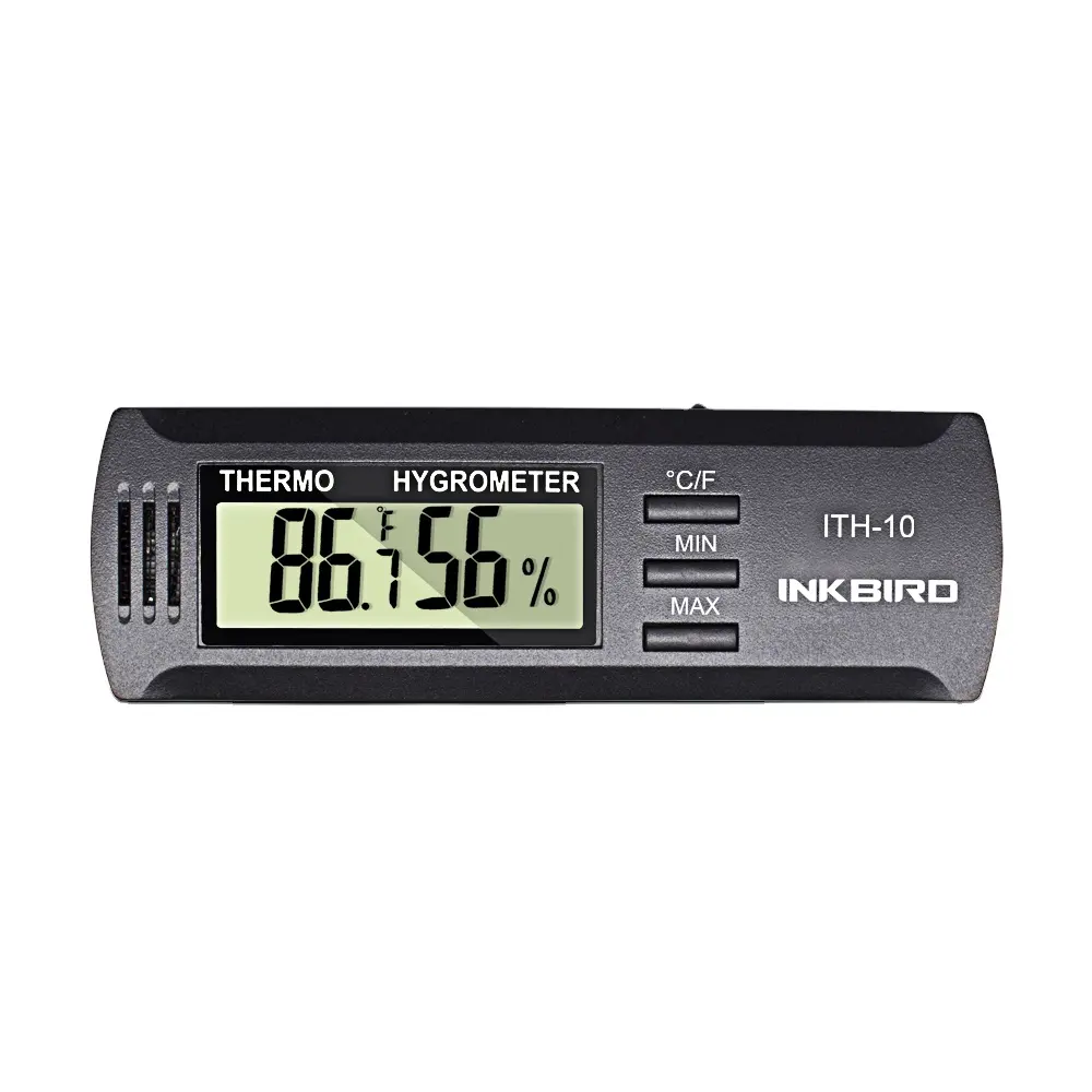 Personalizza ITH-10 mini termometro digitale e igrometro per interni per serra, umidificatore, magazzino, strumenti musicali