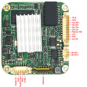 8MP IP-Kamera modul mit 4K HD-Netzwerk-CMOS-Sensor mit geringer Beleuchtung für Situationen mit geringem Licht - Product Image 4