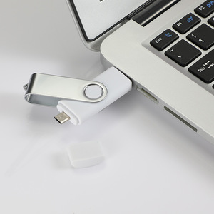 2-in-1 tip C USB 3.0 ve USB 2.0 Flash sürücü 128GB 4GB kapasite Metal sopa kart tarzı stokta telefonları ve adet ile uyumlu - Product Image 5