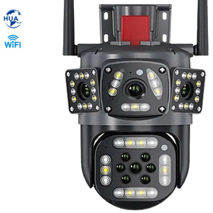 Cámara PTZ de 12MP y 4G para exteriores de fábrica, compatible con múltiples métodos de almacenamiento, tres pantallas, Vista previa simultánea, cámaras IP DE SEGURIDAD Wifi