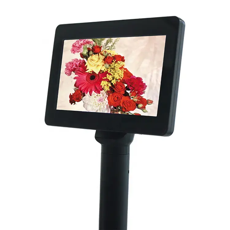 Đa năng kỹ thuật số 7 inch màn hình cảm ứng LCD hiển thị USB cực màn hình khách hàng hiển thị cho bán lẻ POS