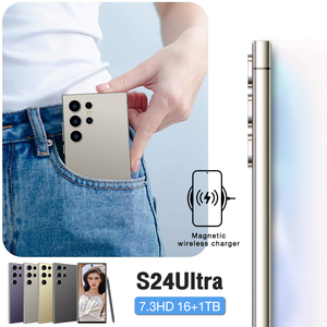 S24 Ultra 5g Smartphone Android <span class=keywords><strong>10</strong></span> Smartphone 2024 yeni sürüm orijinal 6.8 inç 16 + 1 5g telefon Lcd 4k dört çekirdekli MTK 5MP 13MP