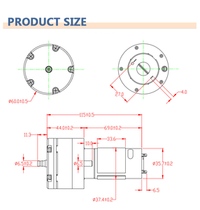 Factory Wholesale 555 DC Coating Machine Vacuum Pump <strong>6</strong>-24V Vacuum DC Pump <strong>Diaphragm</strong> Circulation Micro Pump with High Quality