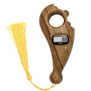 חדש מוסלמי Lcd אצבע Tasbih דיגיטלי טלי דלפק חרוזים אלקטרוני תפילה אסלאמי דלפק tasbeeh מונה דיגיטלי תפילת חרוזים