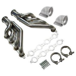 1997-2014年用排気ヘッダーシボレー小型ブロックV8 LS1 LS2 LS3 LS6 LSX LSXカマロポンティアックファイヤーバードショーティターボ排気ヘッダーT-304 - Product Image 2