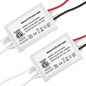 LEDモジュール用Dc 12v 24v 36v 12w 15w小型防水LEDトランスフォーマードライバー電源コンバータアダプター0.5a 1a - Product Image 1