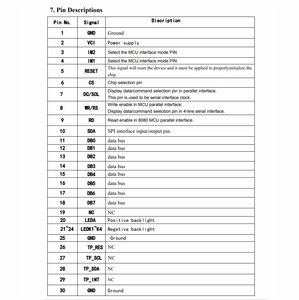 1,9 Zoll TFT LCD ST7789 320 170 Punkte IPS 350Nits Bildschirm modul mit LCD-Treiber platine - Product Image 6