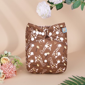 ALVABABY <strong>AIO</strong> Baby <strong>Cloth</strong> Diaper Washable Baby <strong>Cloth</strong> Nappy Reusable All in One Baby <strong>Cloth</strong> Diaper Sewn in Insert with One Pocket - Product Image 6