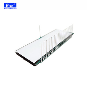 Display Lcd personalizzato verde 7 segmento 6 cifre metro schermo Lcd