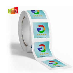 Benutzer definierter Druck NFC-Chip Google-Bewertungen NFC-Aufkleber-Tag Popup-Überprüfung stag Nfc Nta 213 215 216 Google Play-Geschenk anhänger - Product Image 1