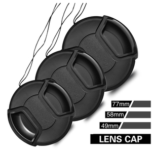 37 40.5 43 46 49 52 55 58 62 67 72 77 82 mm kamera Snap-on Lens kapağı için canon nikon Lens için - Product Image 2