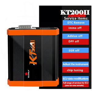 Funzione completa versione KT200 II ECU chiave programmatore nuovo Gen2 HTPROG supporto ECU DTC OBD/BOOT/BDM/JTAG con dongle