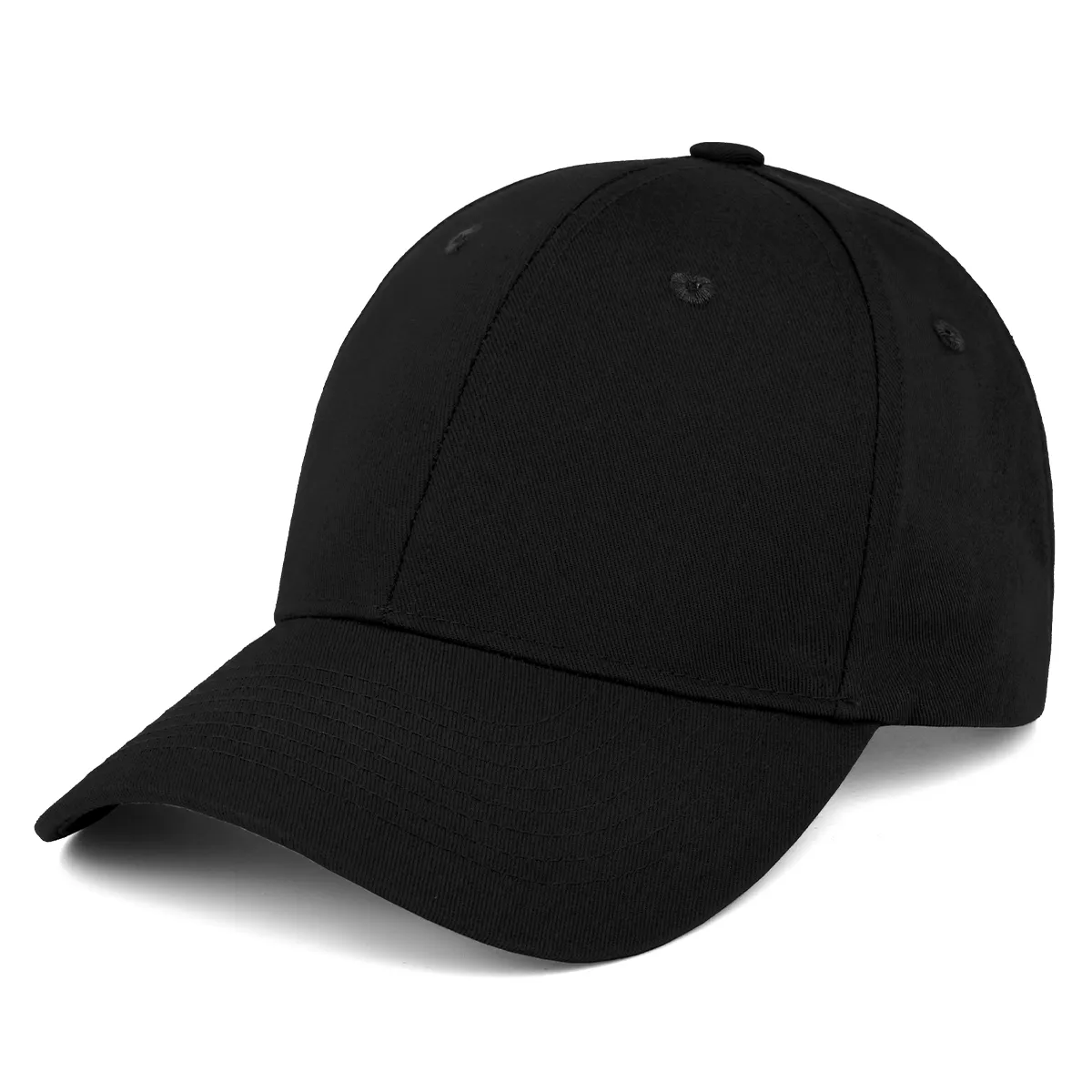 หมวกเบสบอลผ้าฝ้าย Unisex ปรับได้ไม่ก่อสร้างธรรมดากีฬาหมวกกอล์ฟพ่อสําหรับตกปลาเดินป่าสวน