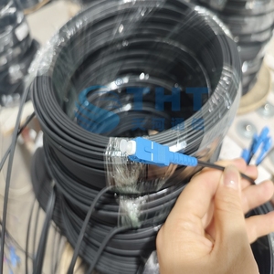Cables de fibra óptica Precon modo único G657A Simplex SC UPC APC 1 2 Core Interior Exterior Ftth Cable de caída de fibra óptica Cable de conexión - Product Image 5