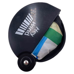 סיטונאי מתנות poucher מודפס מותאם אישית פלייר מתקפל מאוורר ניילון סיבוב דיסק עגול מאוורר