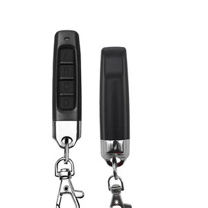 Telecomando universale con codice Clone Wireless a 4 pulsanti in metallo 433.92 compatibile con cloni a codice fisso